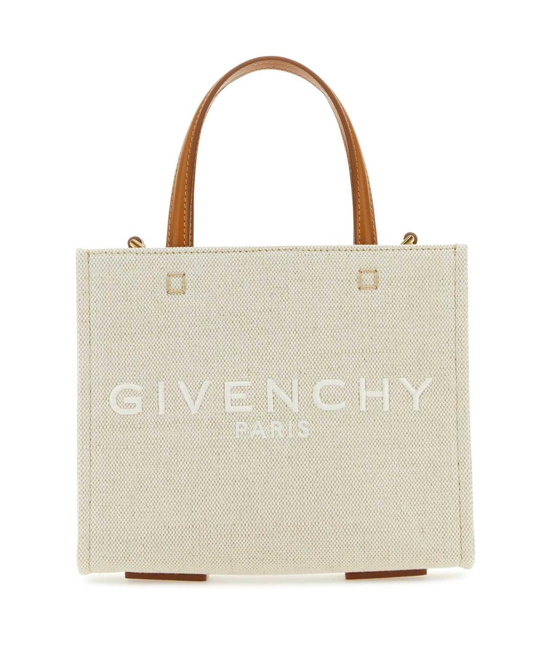 GIVENCHY Белая тканевая сумка тоут, фото 1