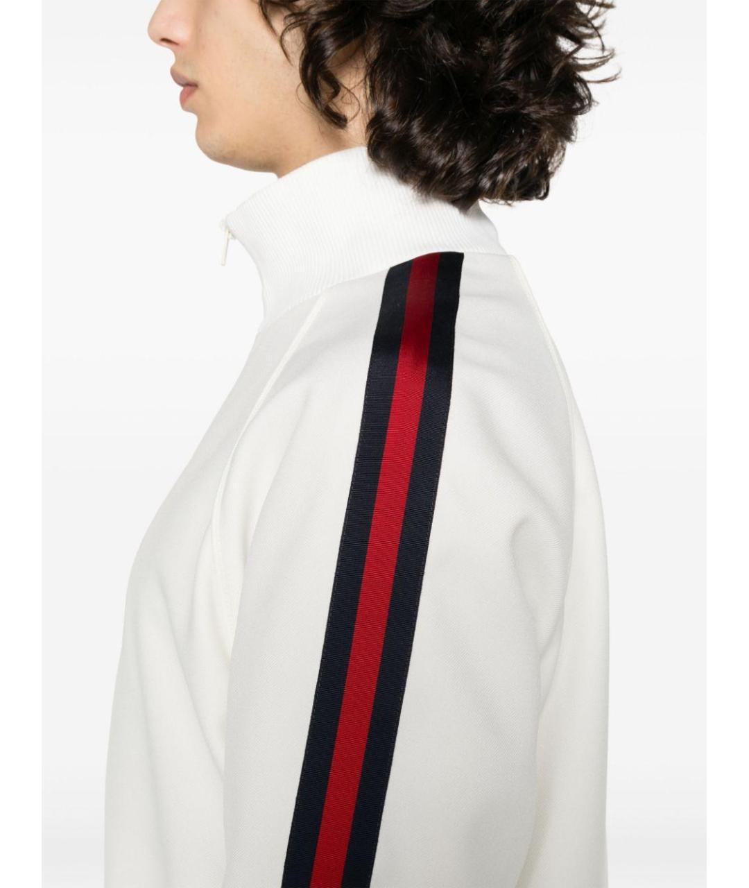 GUCCI Белая полиэстеровая куртка, фото 5
