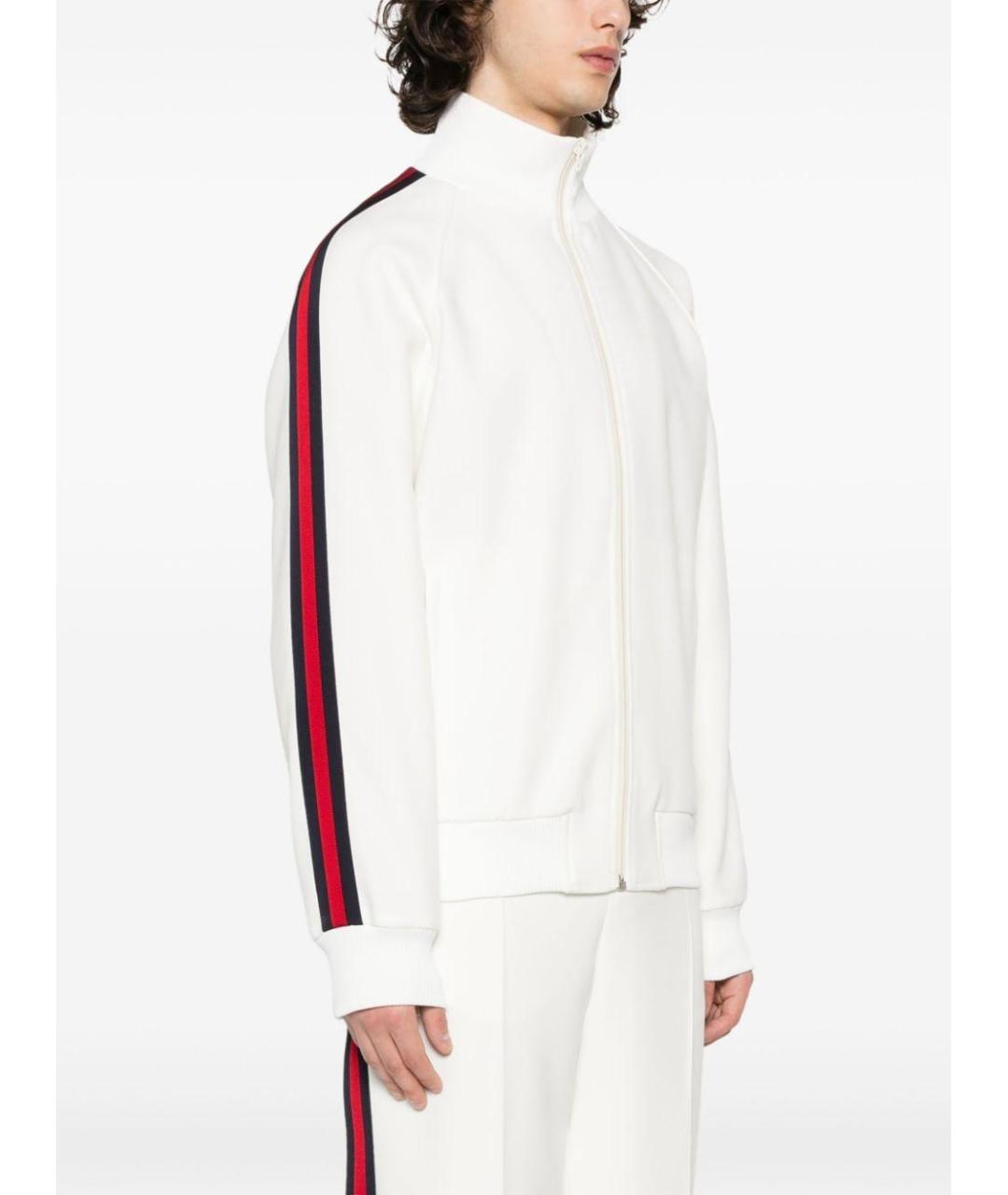 GUCCI Белая полиэстеровая куртка, фото 3