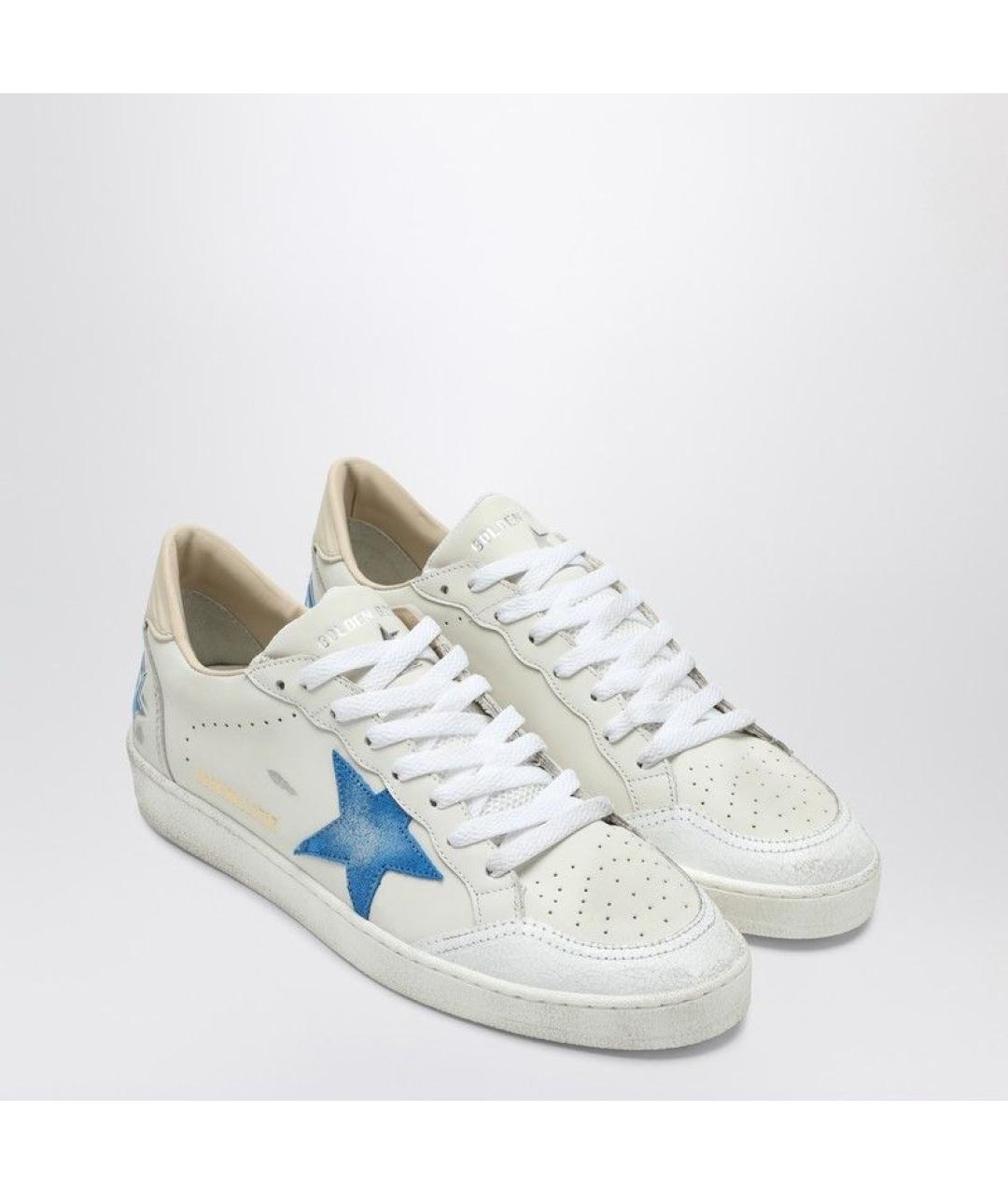 GOLDEN GOOSE DELUXE BRAND Мульти кожаные кеды, фото 2