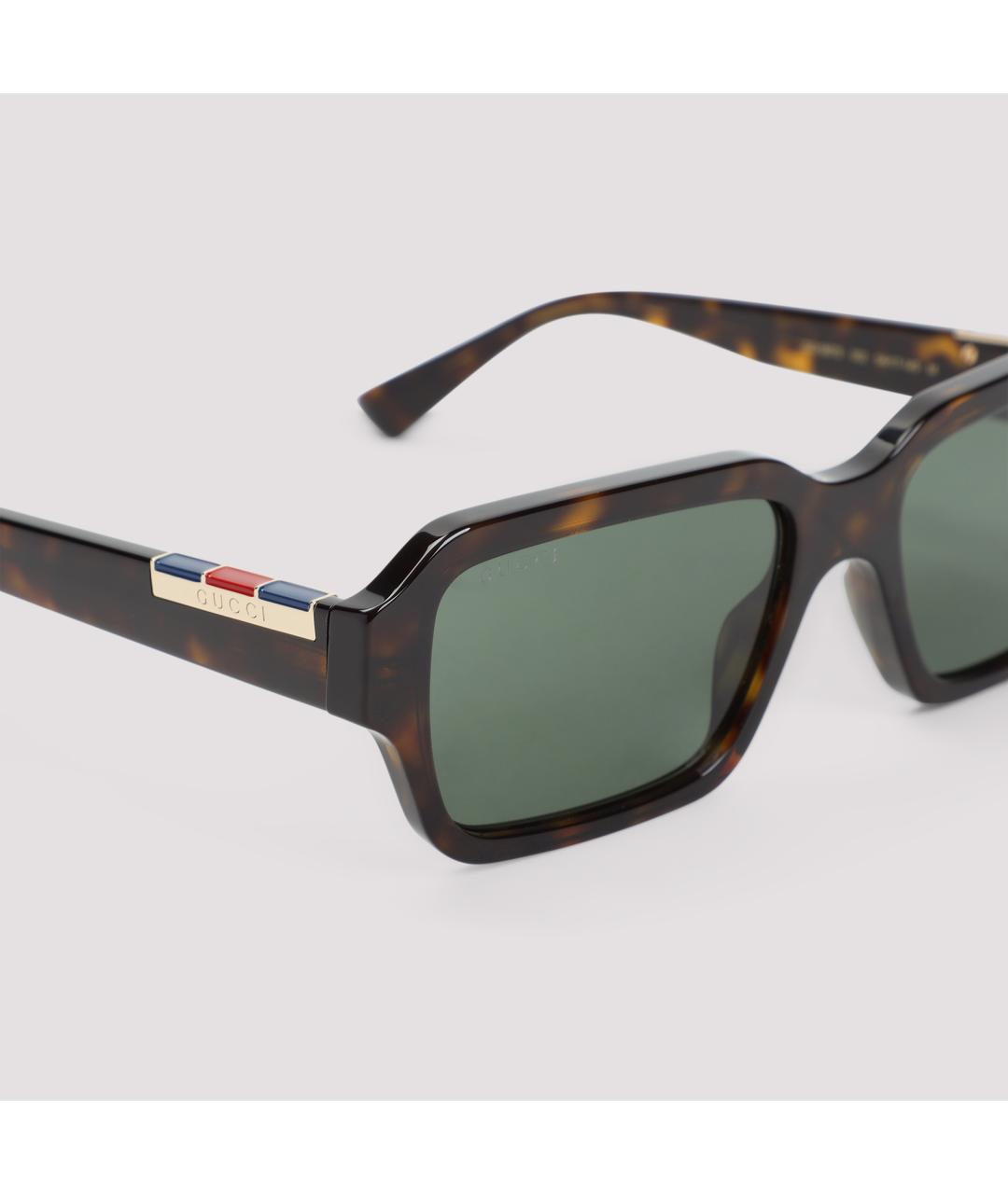 GUCCI Мульти пластиковые солнцезащитные очки, фото 4