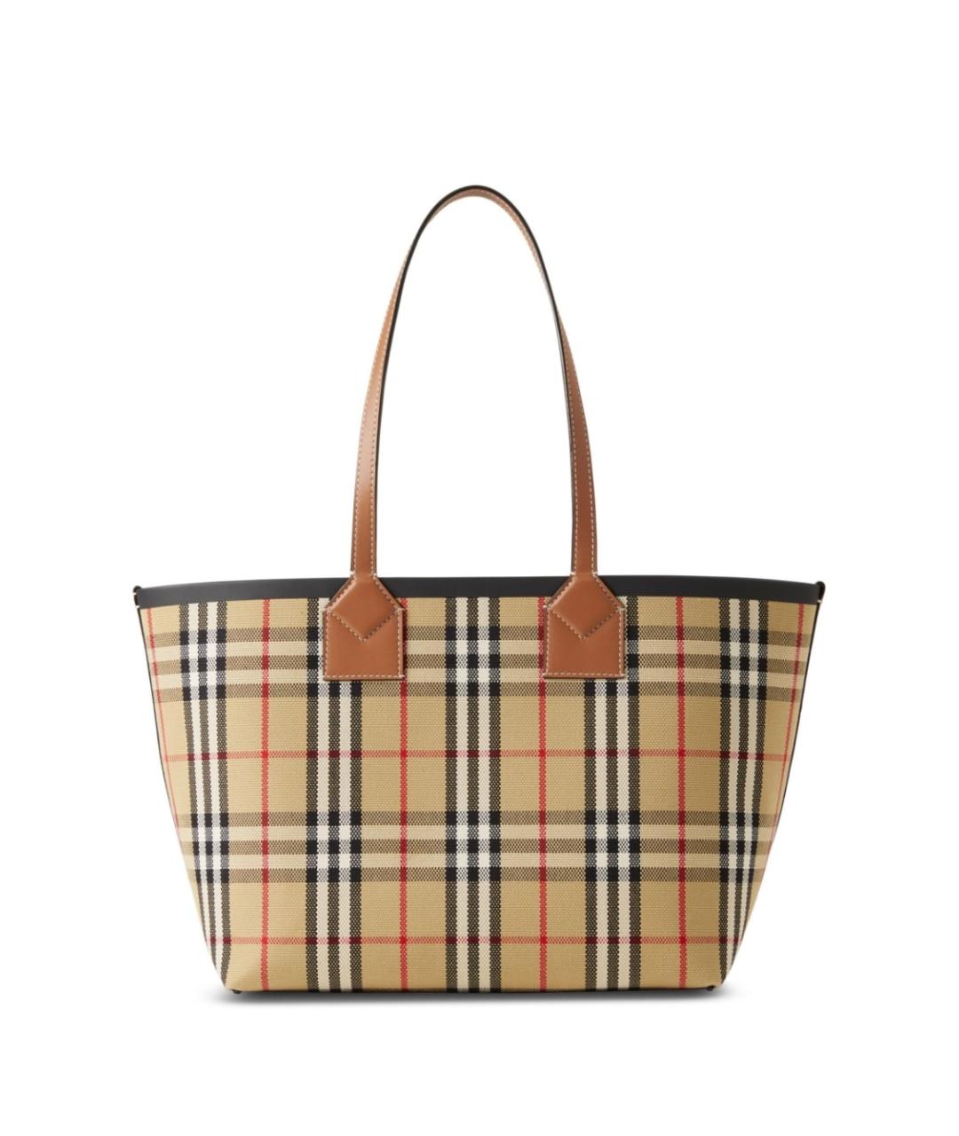 BURBERRY Бежевая сумка тоут, фото 1