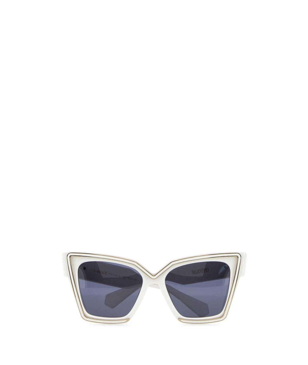 VALENTINO Белые солнцезащитные очки, фото 2