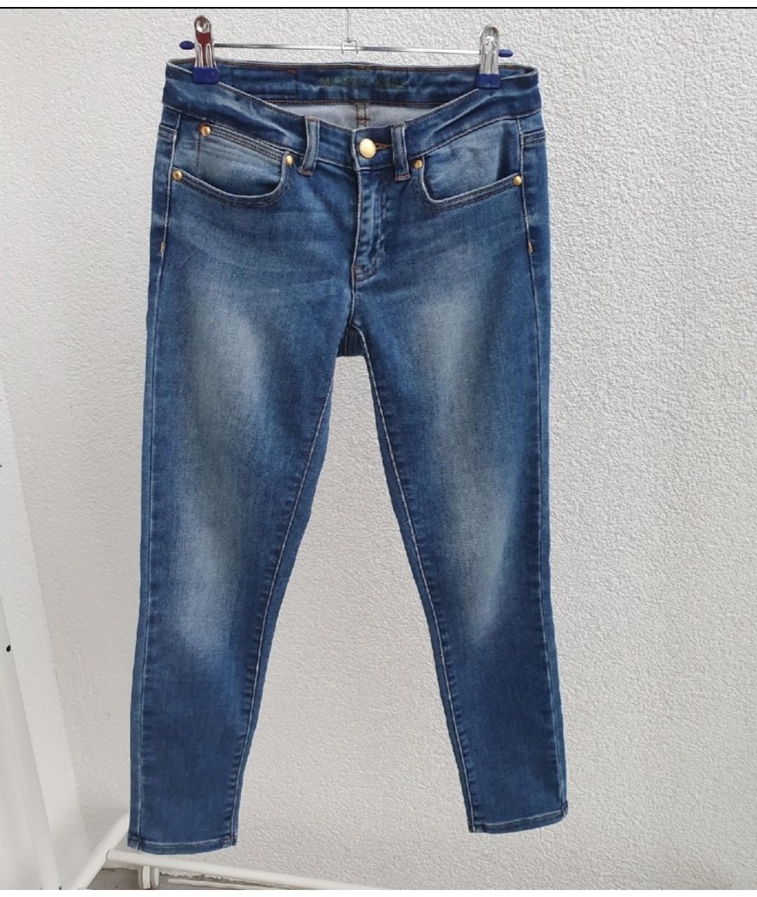 MICHAEL KORS Синие джинсы слим, фото 5