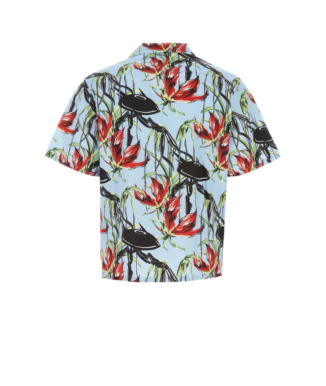 PRADA Мульти хлопковая рубашка, фото 2