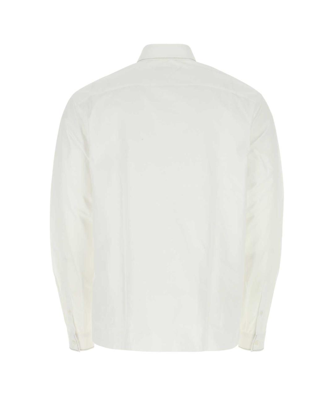 PRADA Белая хлопковая кэжуал рубашка, фото 2