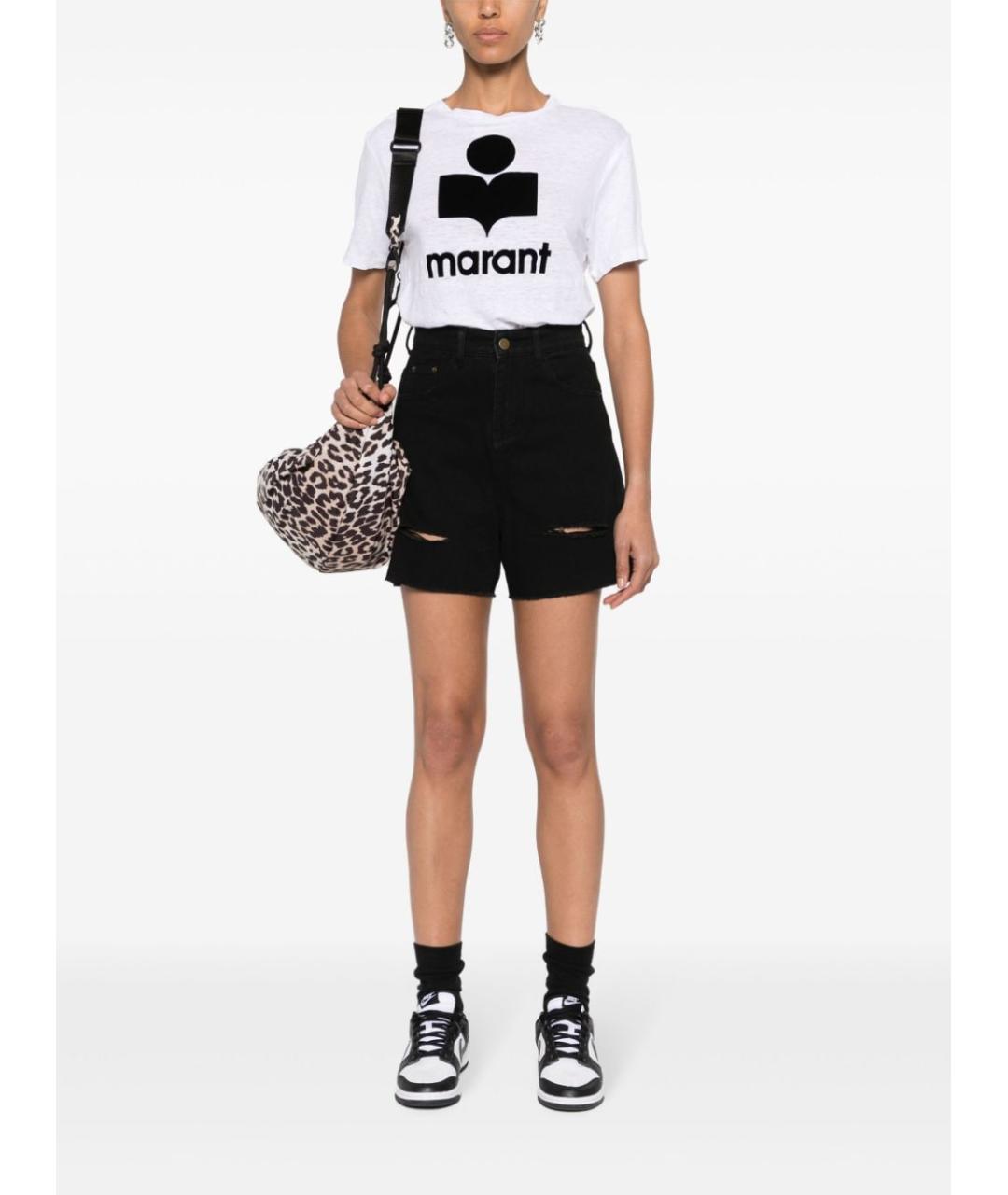 ISABEL MARANT Белая полиэстеровая футболка, фото 5