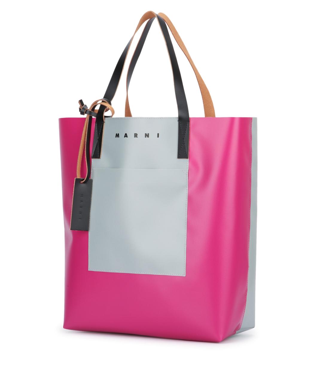 MARNI Розовая сумка тоут, фото 2