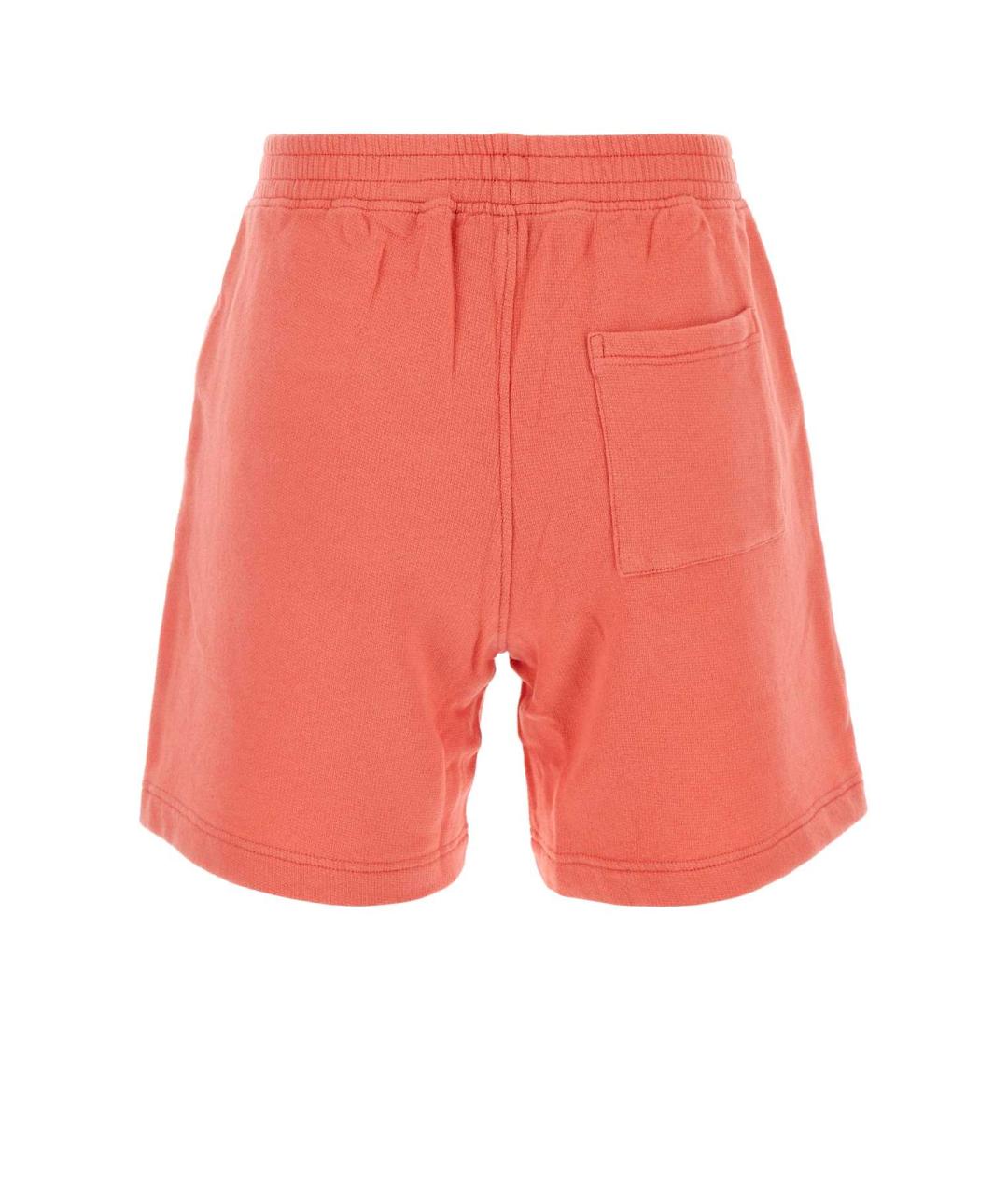 SPORTY AND RICH Коралловые хлопковые шорты, фото 2