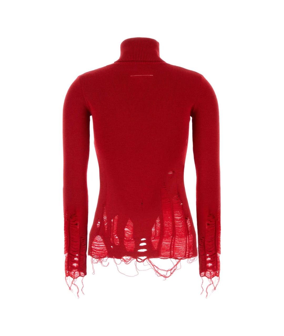 MM6 MAISON MARGIELA Красный шерстяной джемпер / свитер, фото 2
