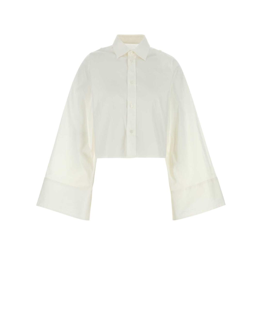 MAISON MARGIELA Белая хлопковая рубашка, фото 1