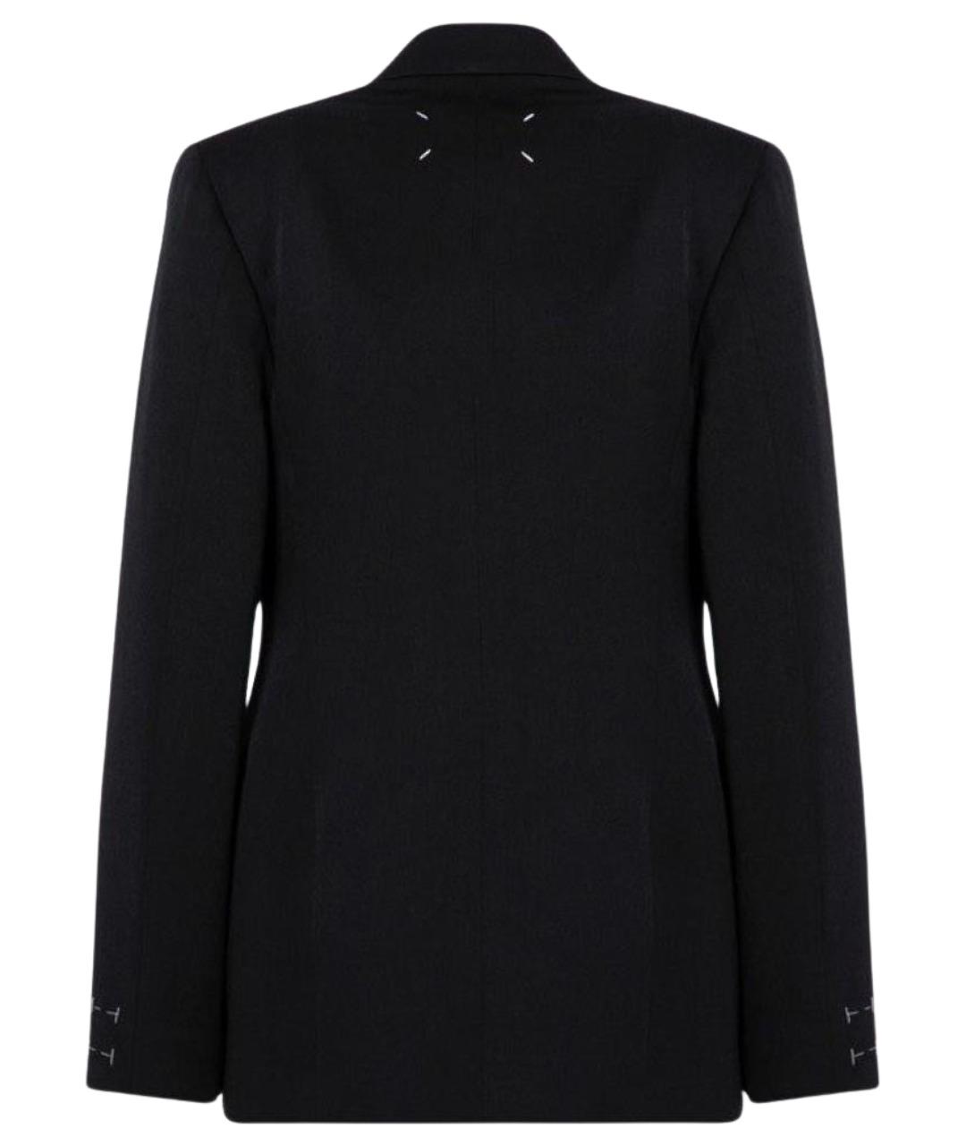 MAISON MARGIELA Черный шерстяной жакет/пиджак, фото 2