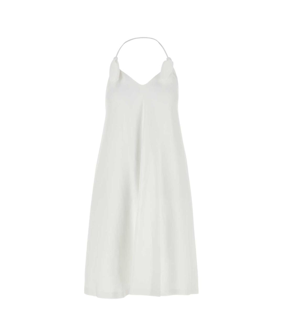 LOEWE Белое хлопковое повседневное платье, фото 1