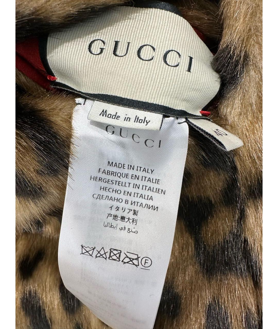 GUCCI Меховая шуба, фото 4
