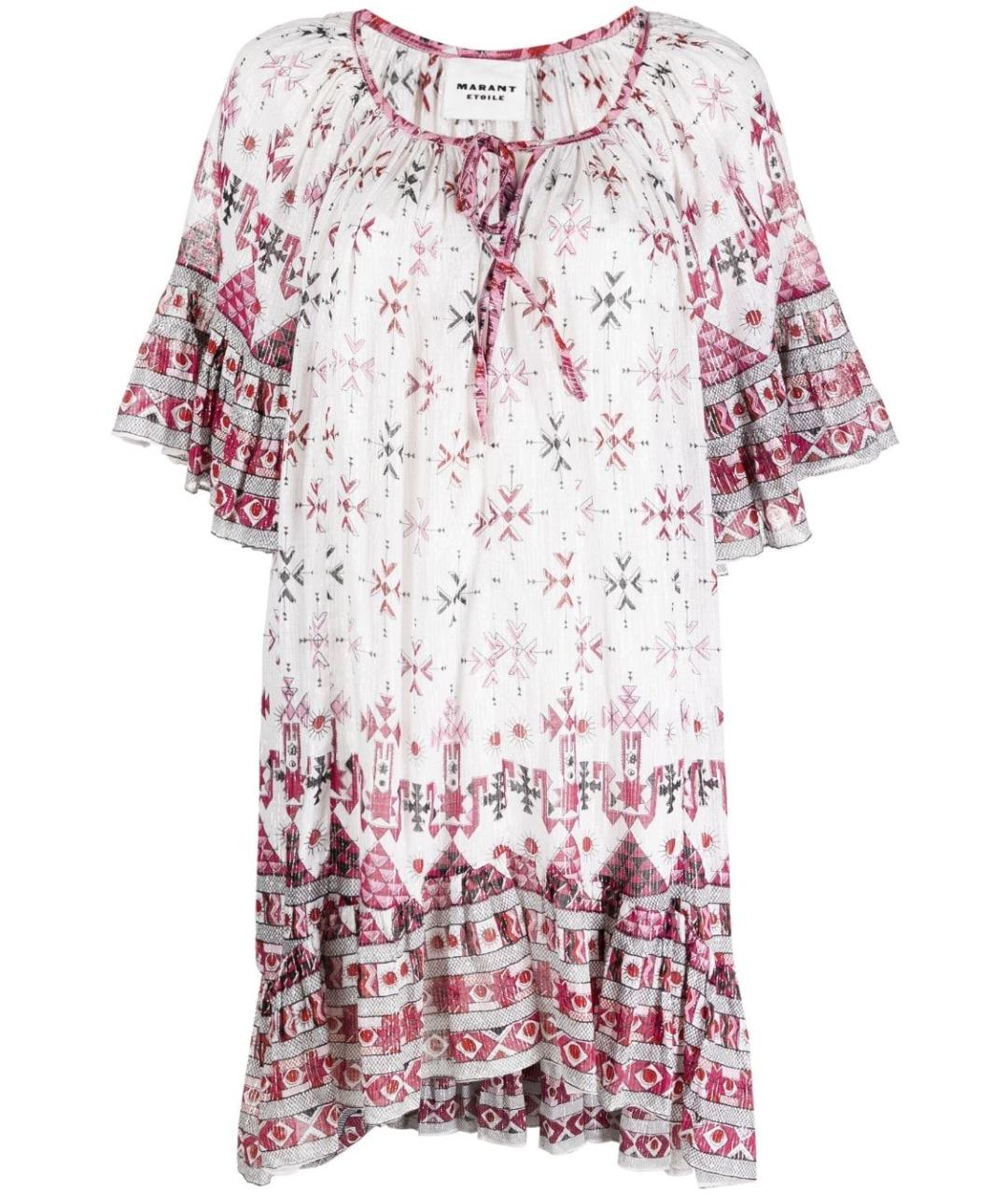 ISABEL MARANT Мульти хлопковое повседневное платье, фото 1