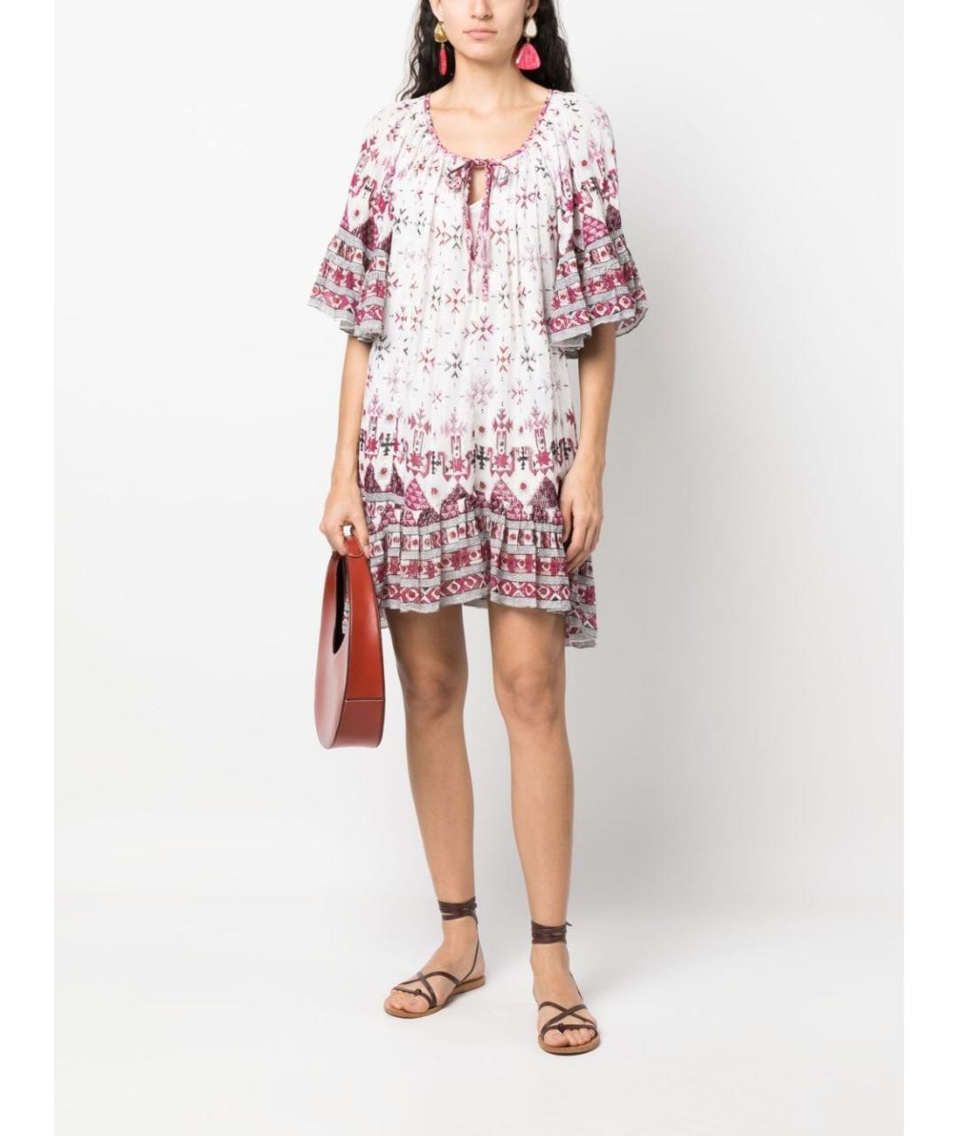 ISABEL MARANT Мульти хлопковое повседневное платье, фото 2