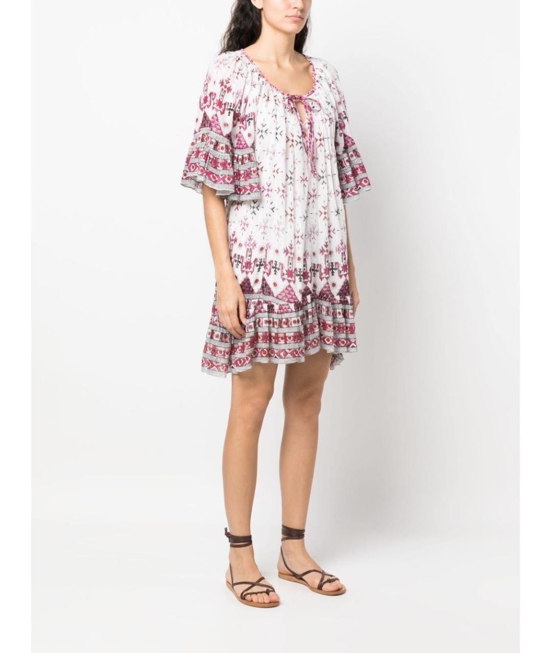 ISABEL MARANT Мульти хлопковое повседневное платье, фото 3