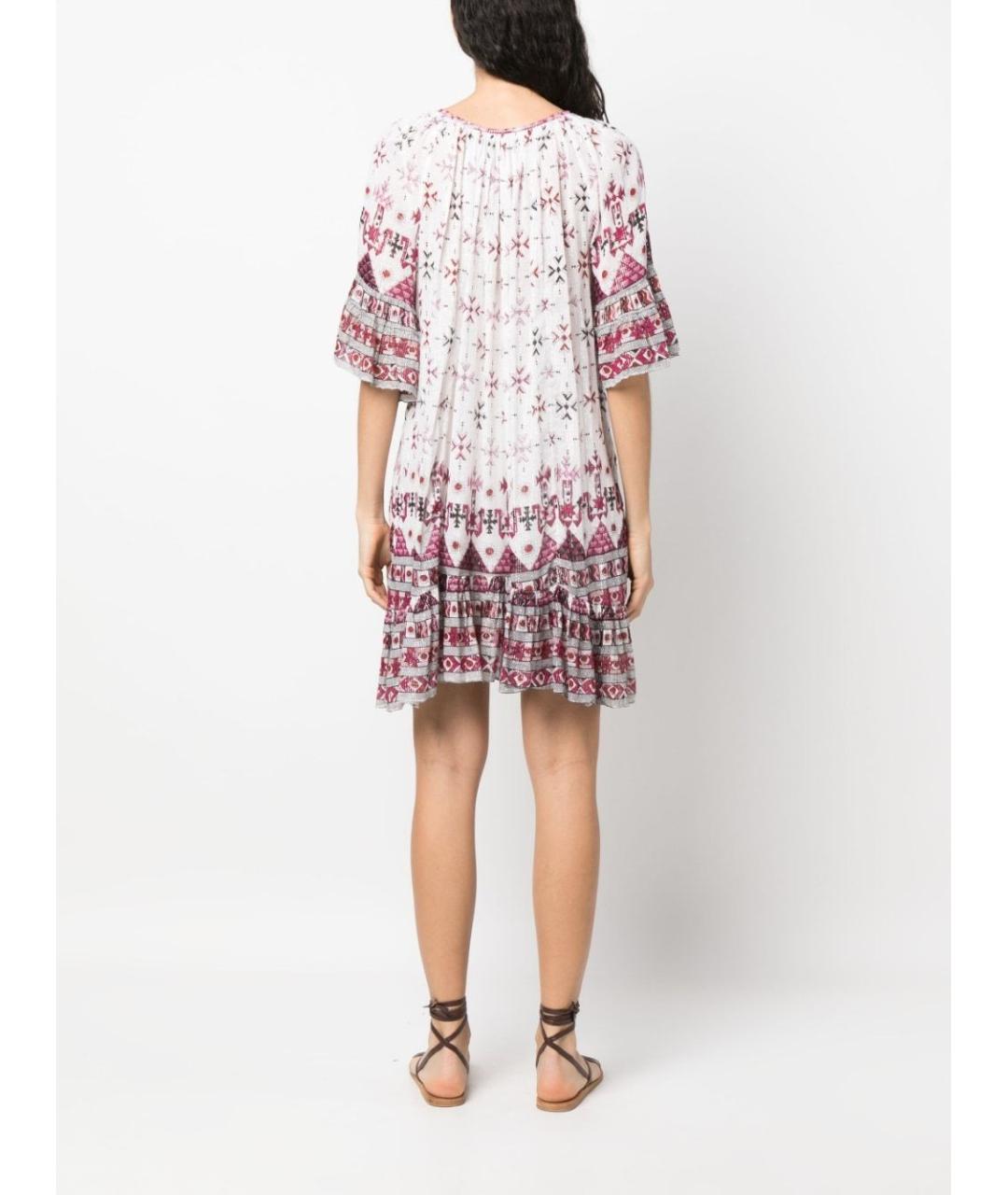ISABEL MARANT Мульти хлопковое повседневное платье, фото 4