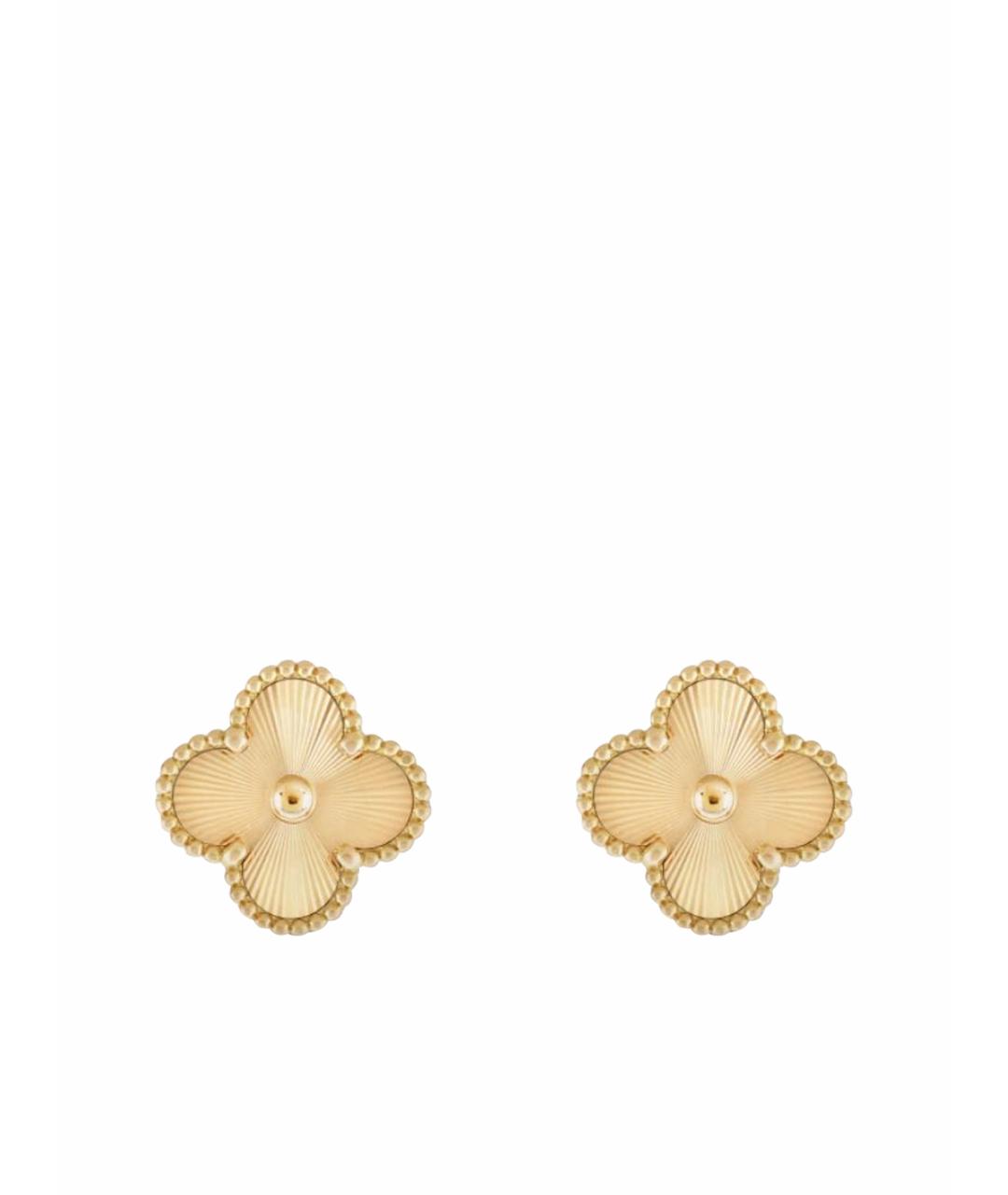 VAN CLEEF & ARPELS Золотые серьги из желтого золота, фото 1
