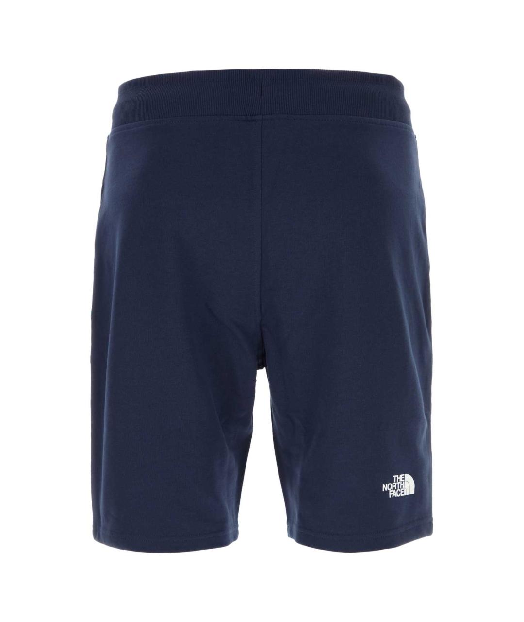 THE NORTH FACE Синие хлопковые шорты, фото 2