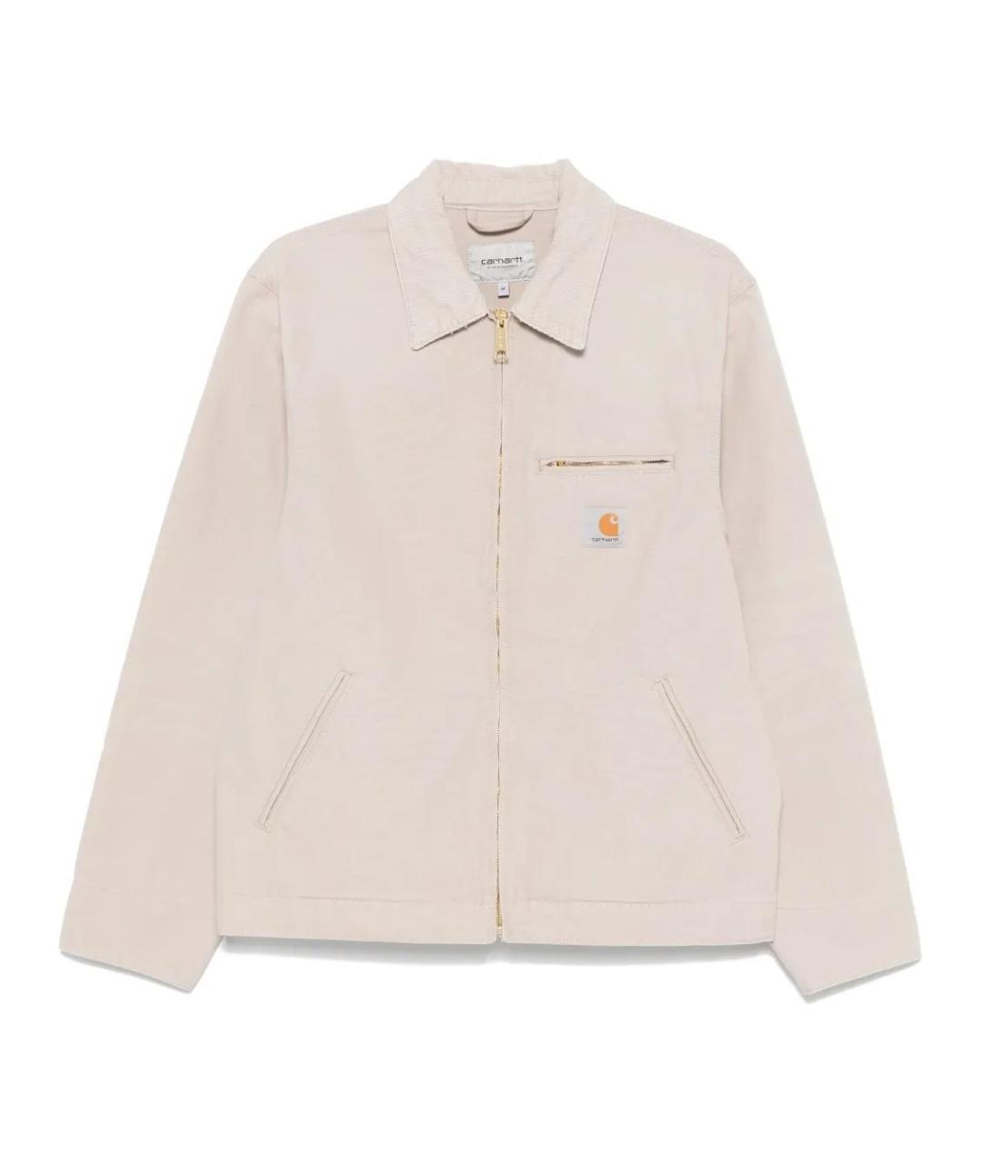 CARHARTT WIP Бежевая хлопковая куртка, фото 1