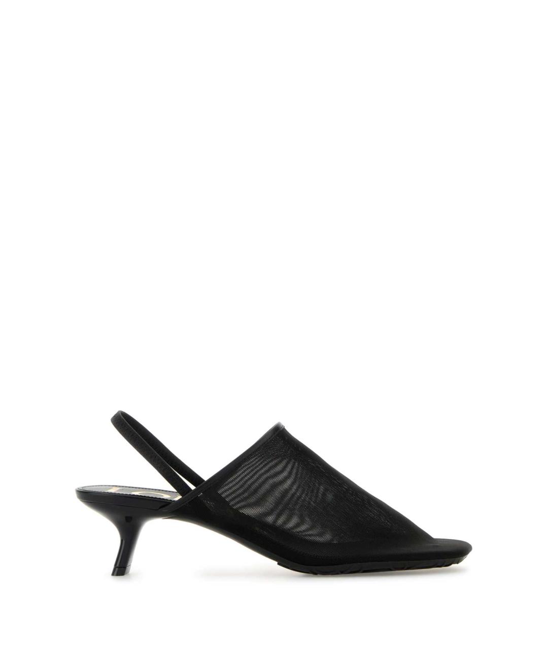 LOEWE Черные кожаные туфли, фото 1