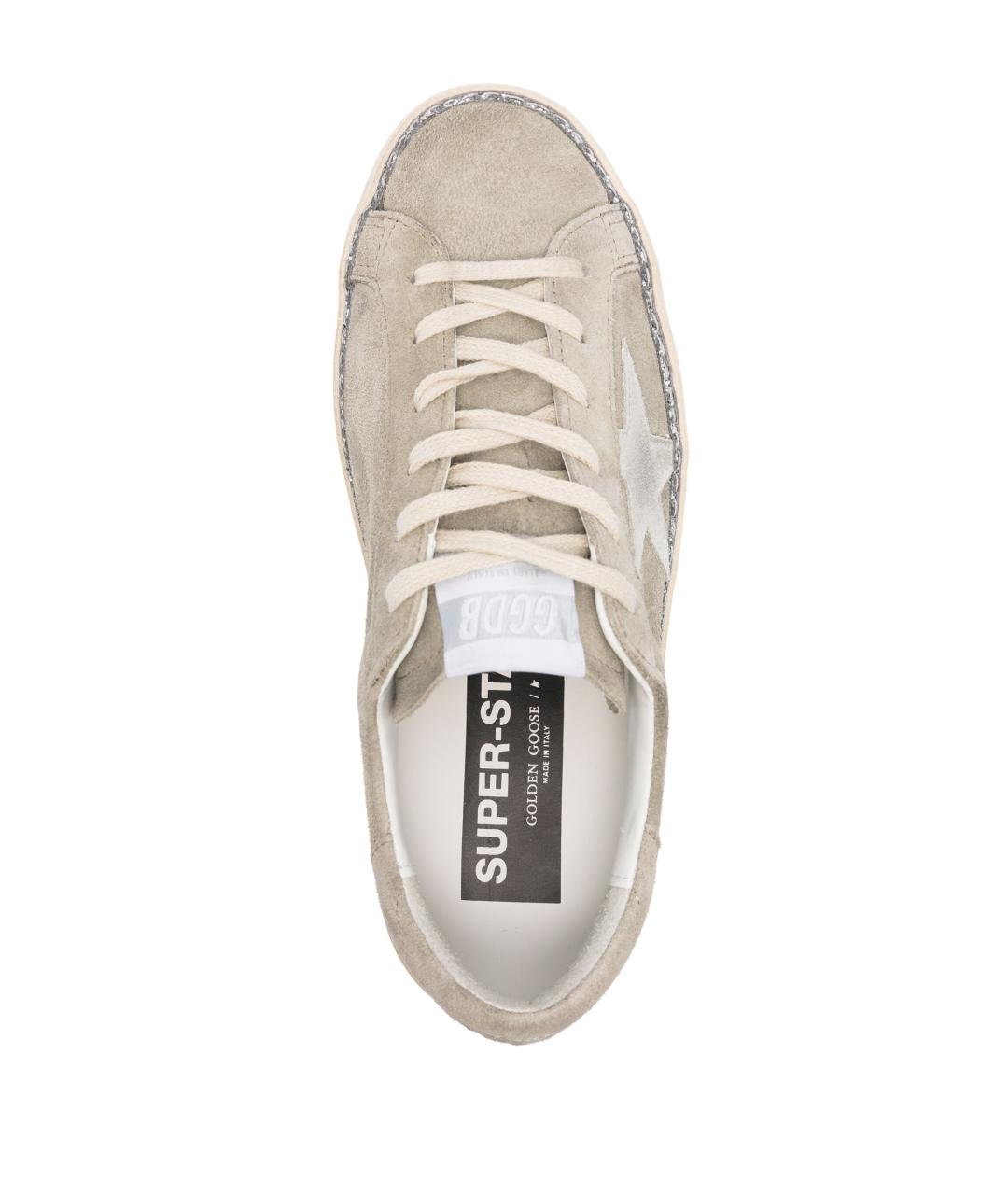 GOLDEN GOOSE DELUXE BRAND Мульти кожаные кеды, фото 4