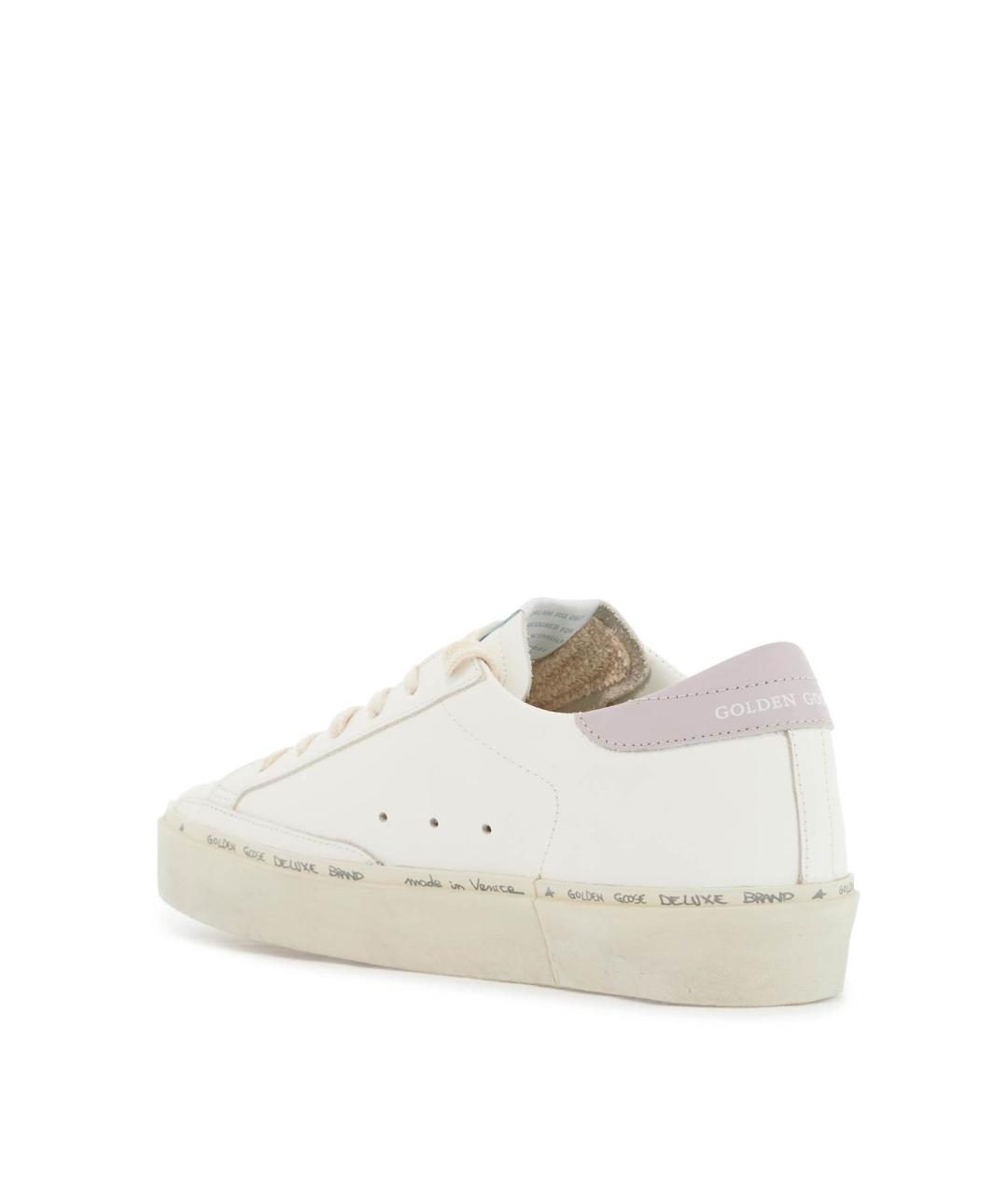 GOLDEN GOOSE DELUXE BRAND Белые кожаные кеды, фото 4