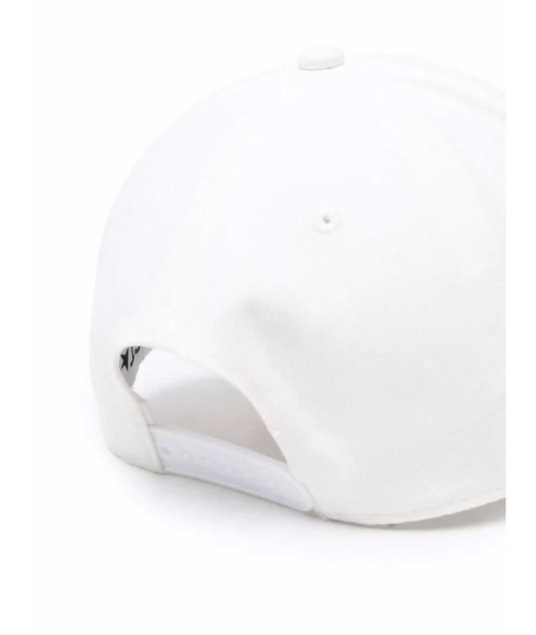 GOLDEN GOOSE DELUXE BRAND Белая хлопковая кепка, фото 2
