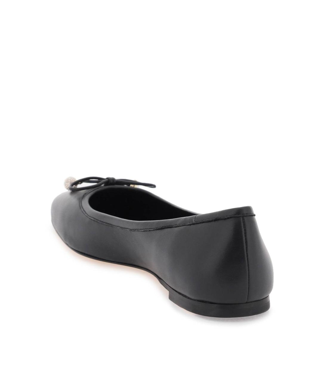 JIMMY CHOO Черные кожаные балетки, фото 3