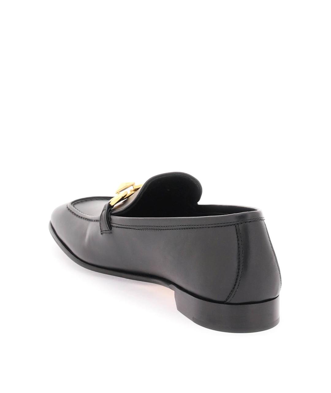JIMMY CHOO Черные кожаные лоферы, фото 4