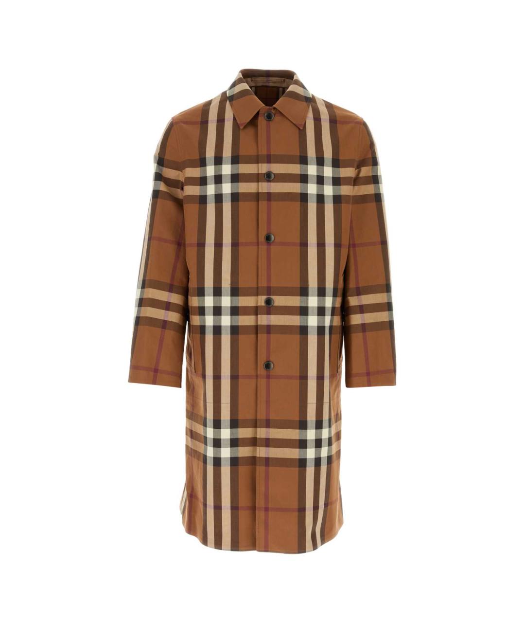 BURBERRY Коричневое пальто, фото 1