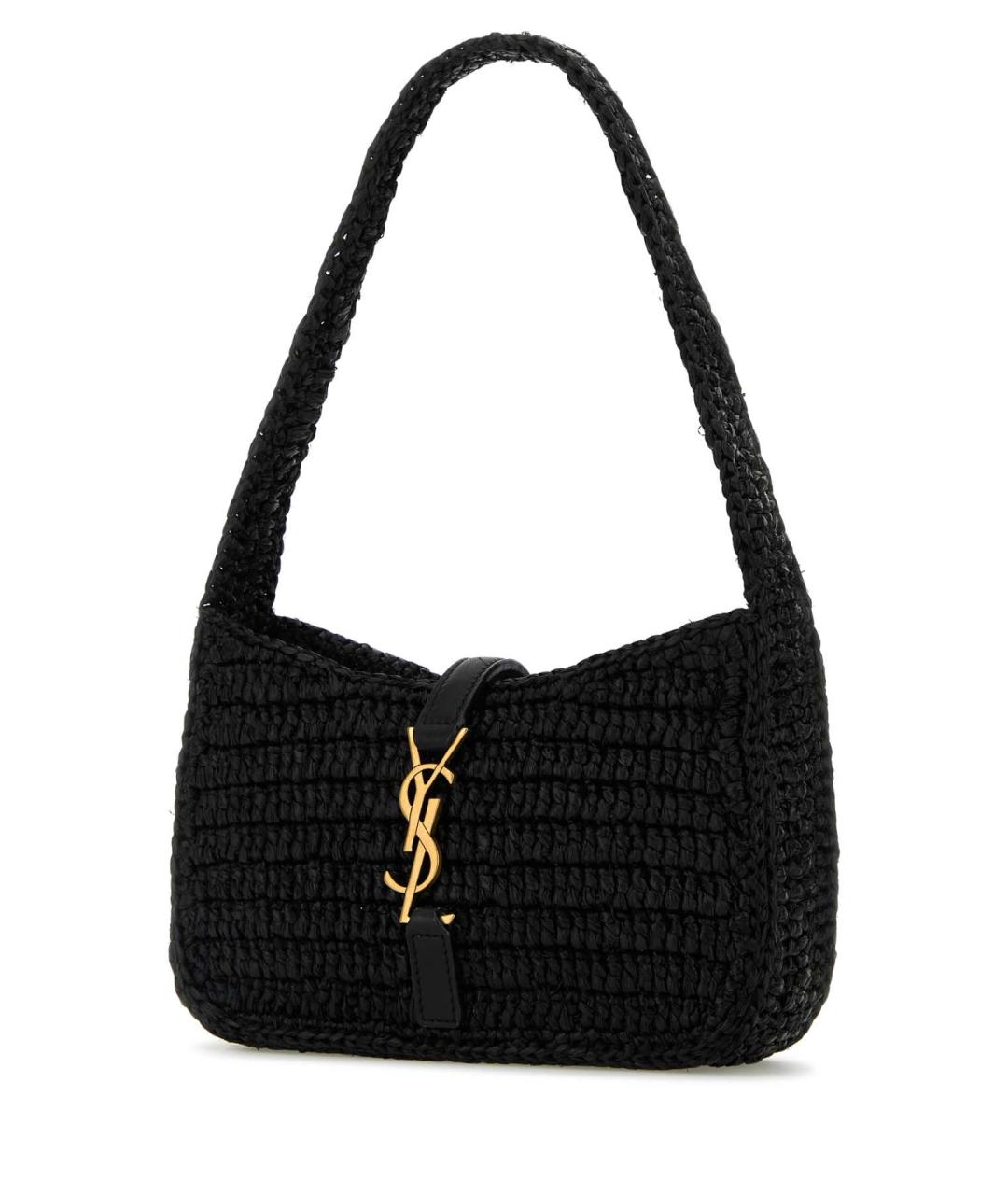 SAINT LAURENT Черная сумка через плечо, фото 2