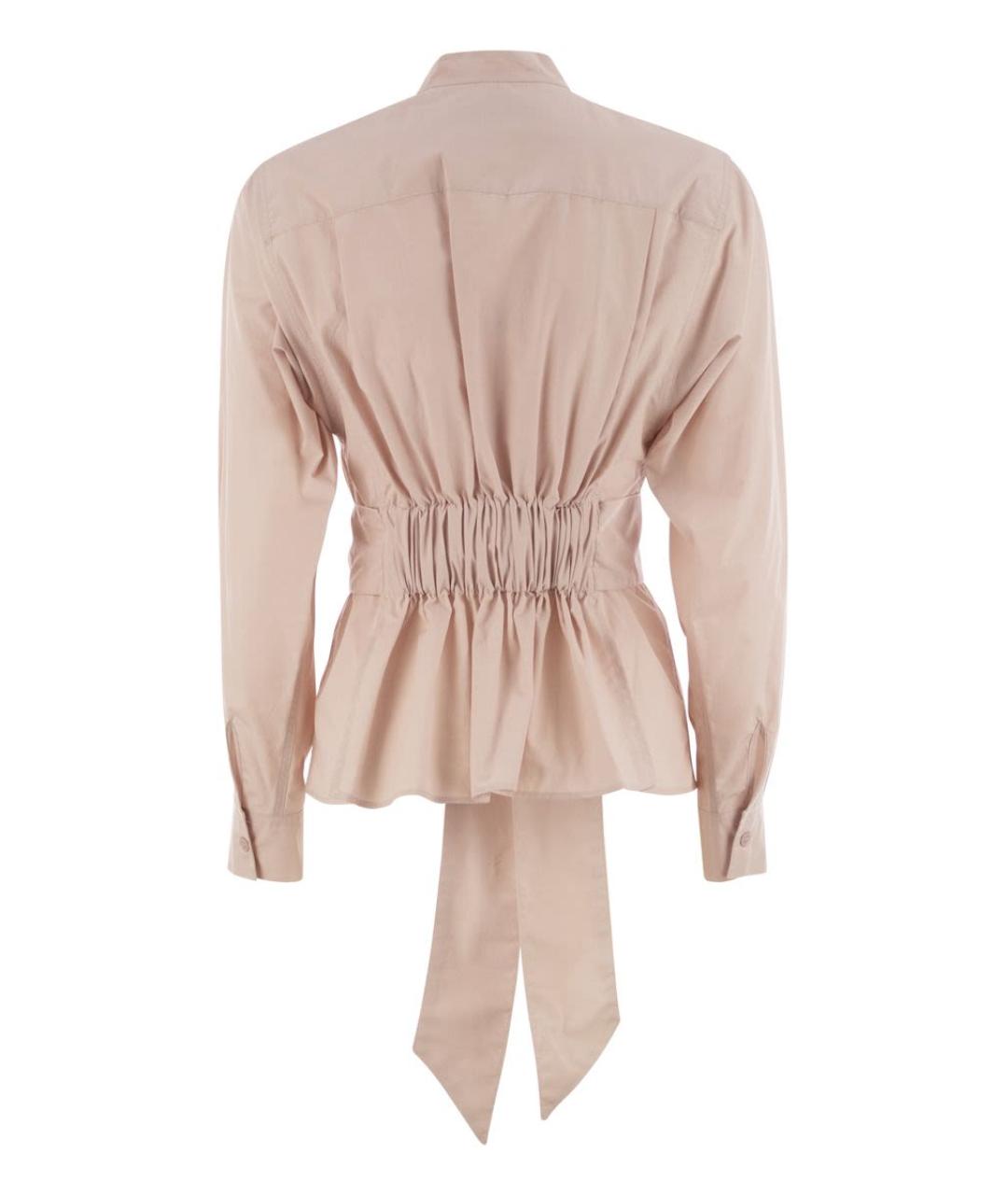WEEKEND MAX MARA Розовая хлопковая блузы, фото 2