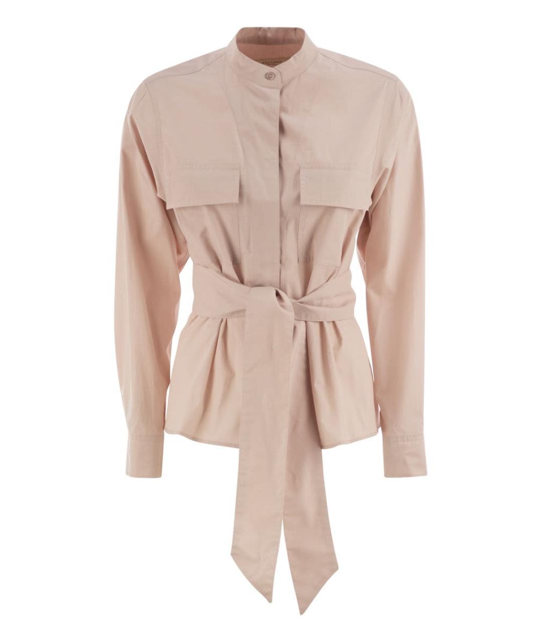 WEEKEND MAX MARA Розовая хлопковая блузы, фото 1