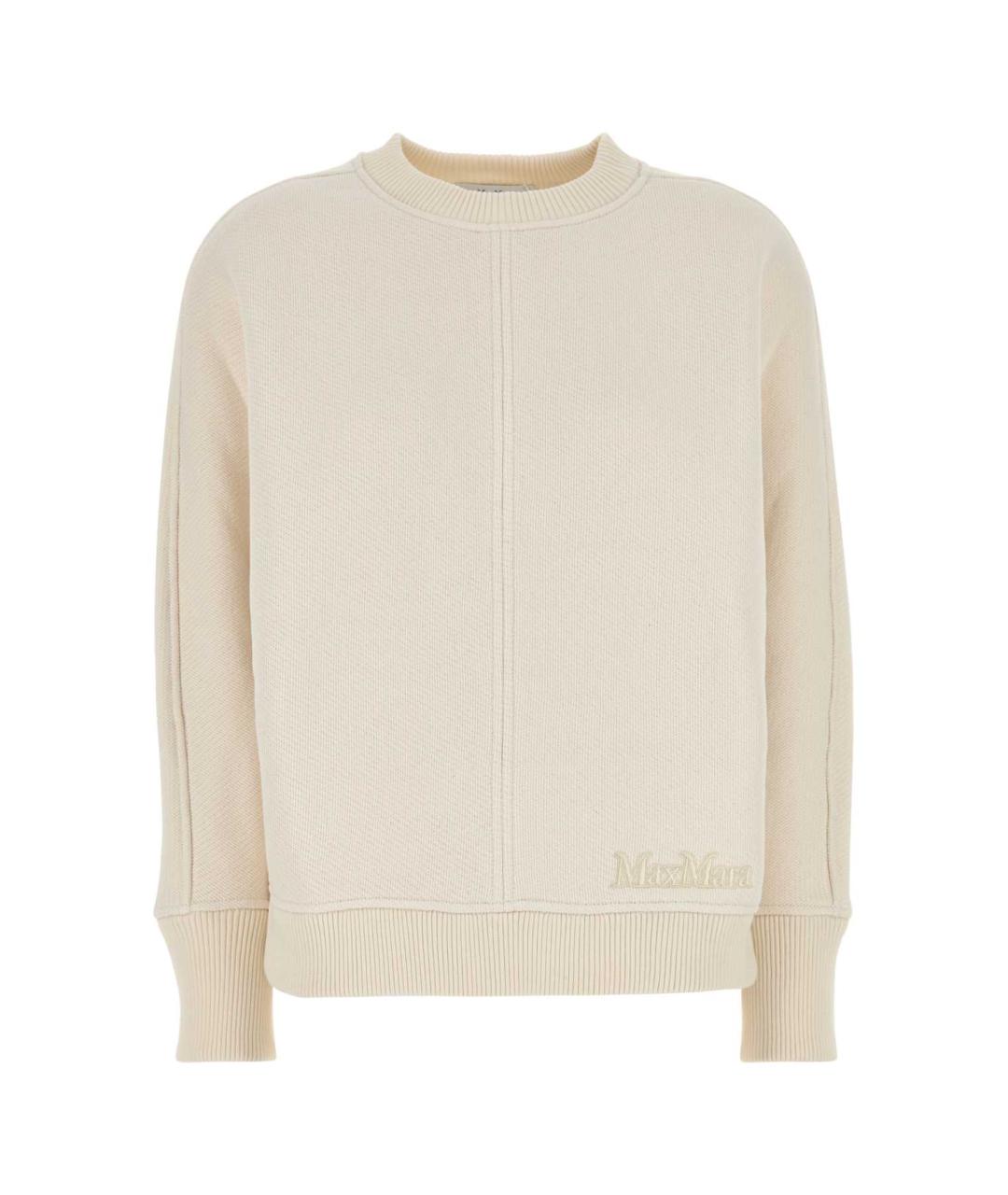 MAX MARA Бежевый полиэстеровый кардиган, фото 1