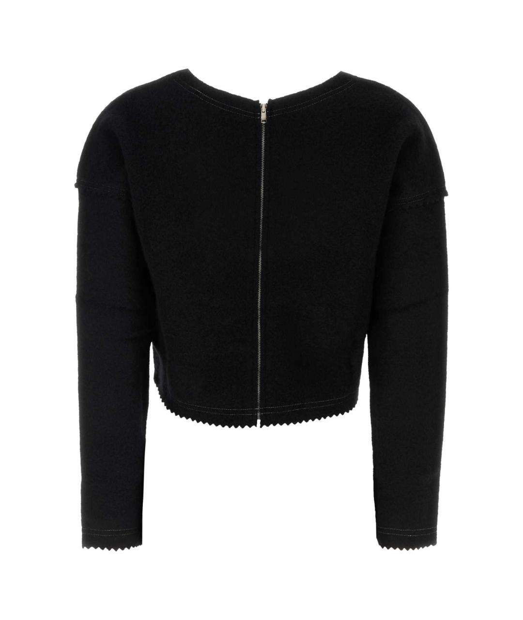 MAX MARA Черный кашемировый джемпер / свитер, фото 2