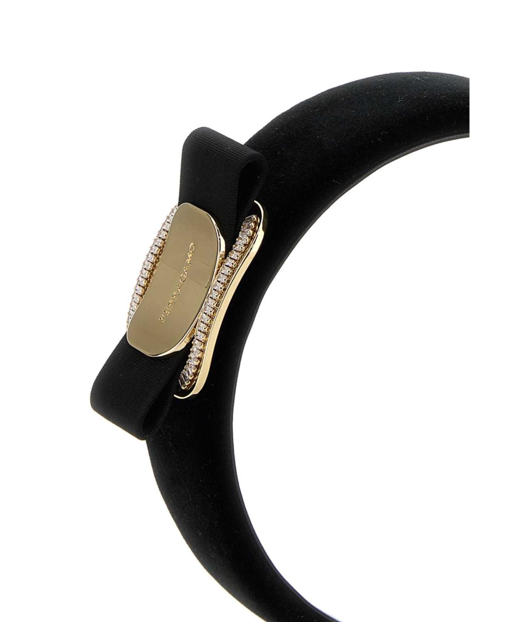 FERRAGAMO Черный ободок, фото 2
