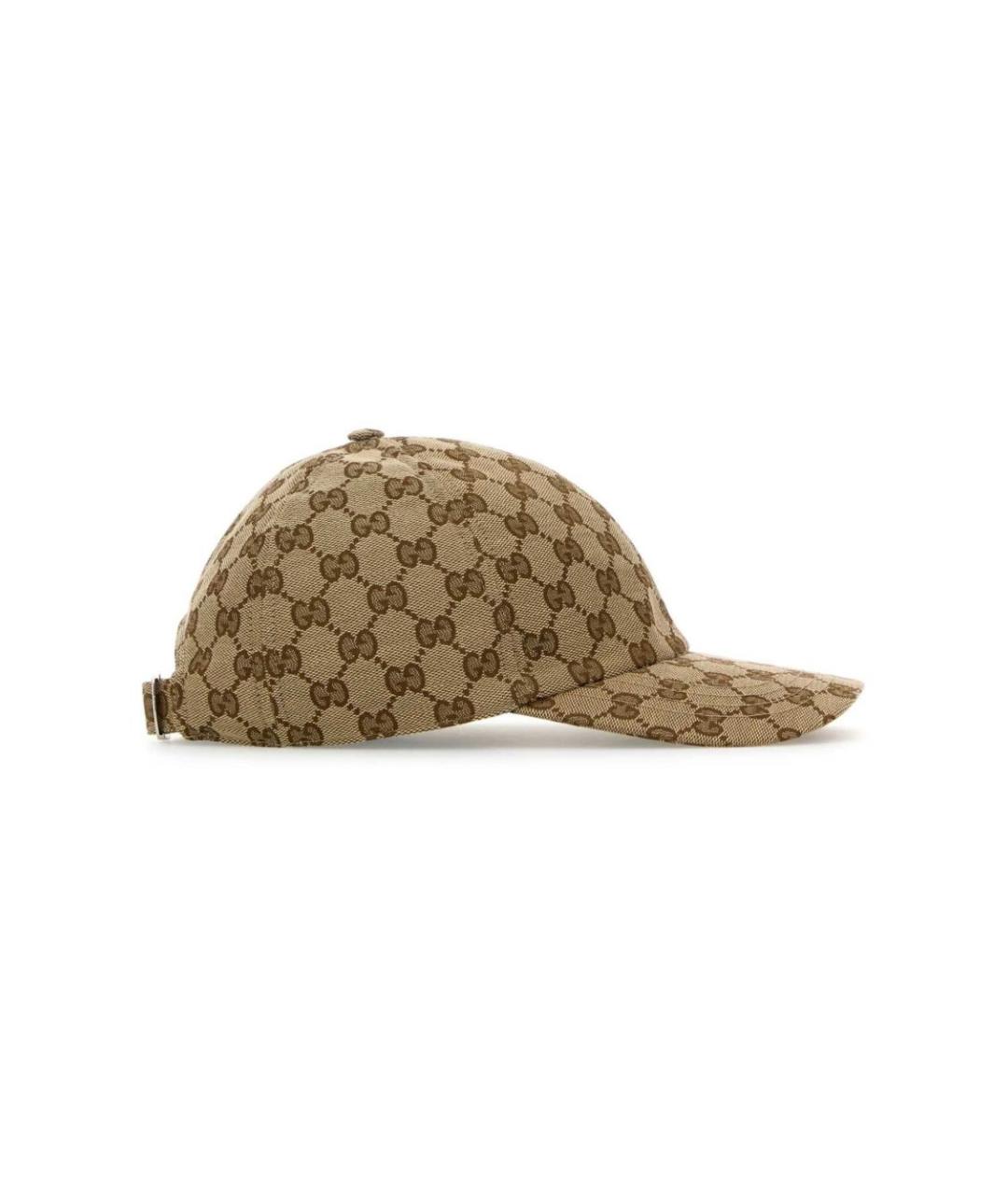 GUCCI Бежевая синтетическая кепка, фото 3