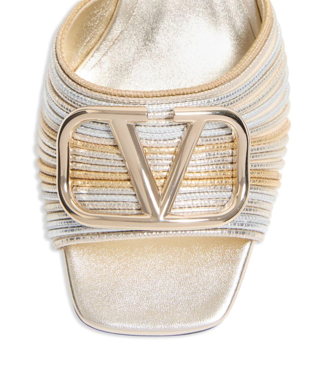 VALENTINO Серебряные мюли, фото 2