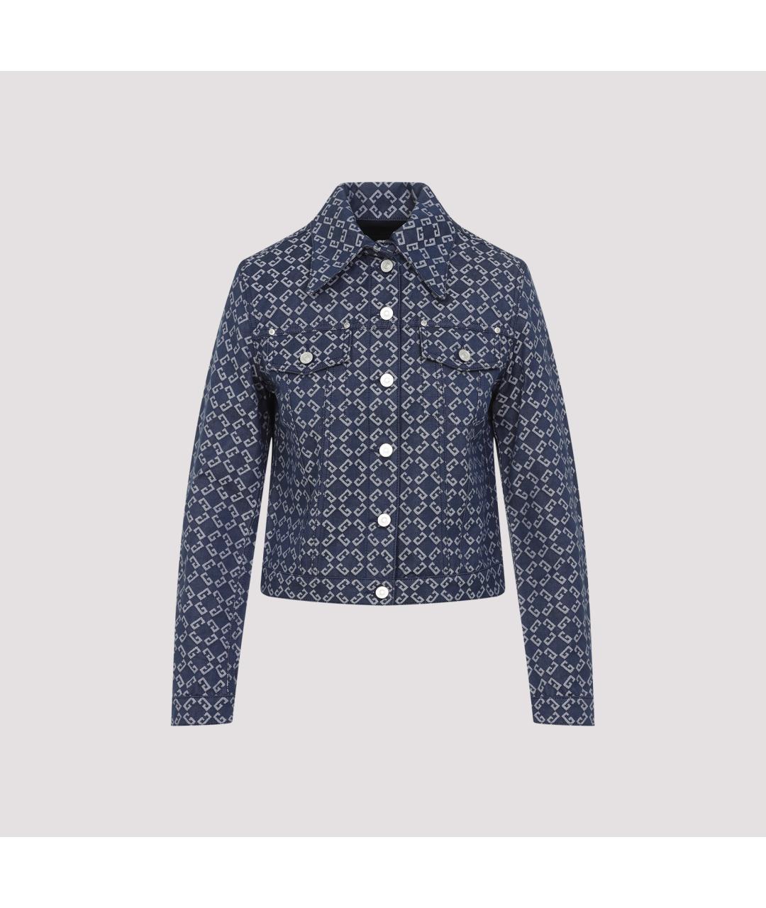 GIVENCHY Синяя хлопковая рубашка, фото 2
