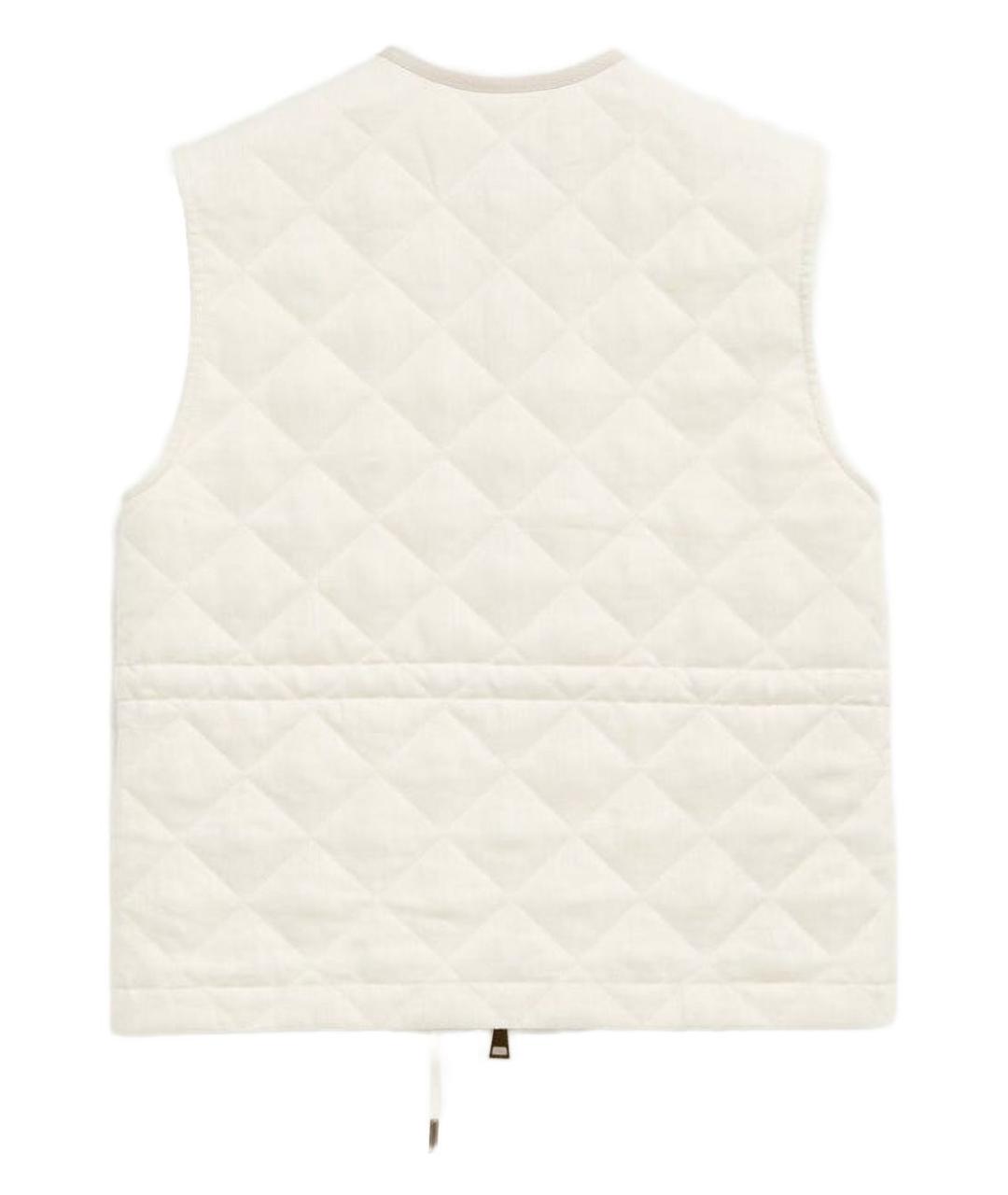 MONCLER Бежевая жилетка, фото 3