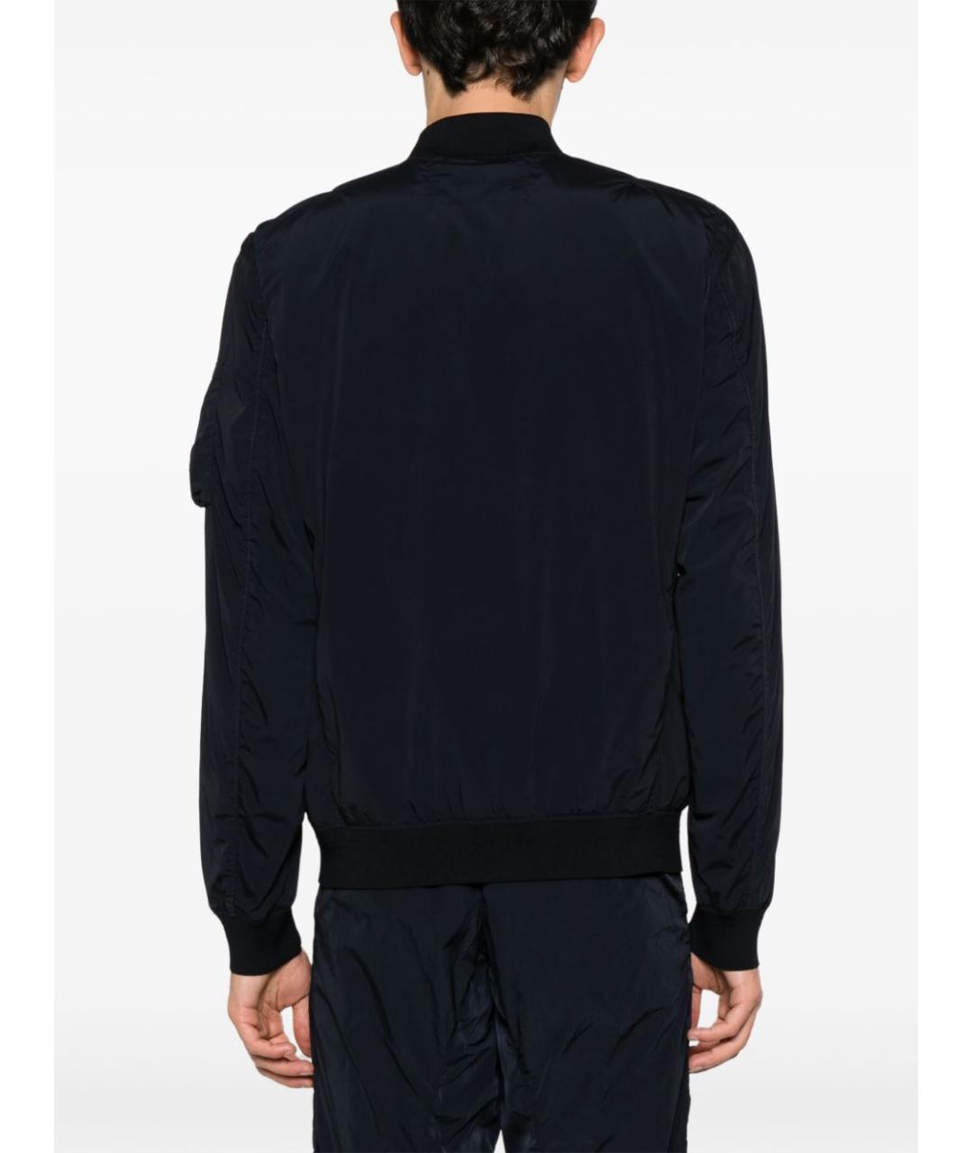CP COMPANY Темно-синяя полиамидовая куртка, фото 2