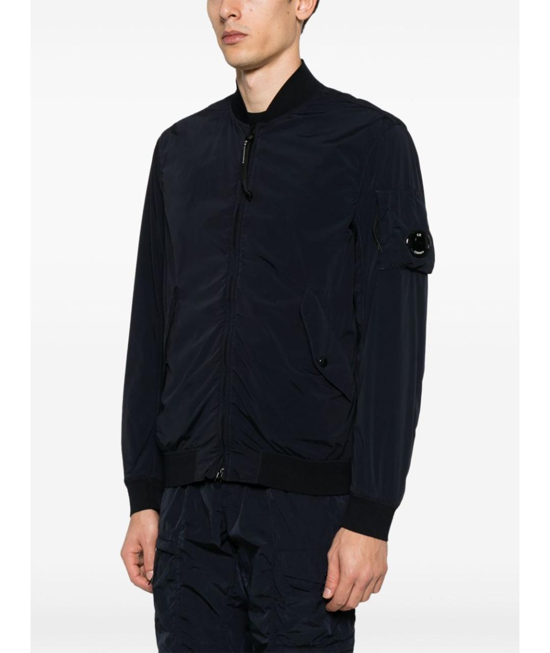 CP COMPANY Темно-синяя полиамидовая куртка, фото 4