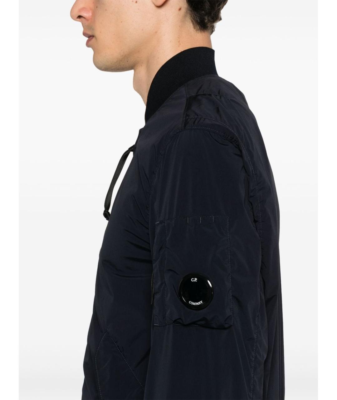 CP COMPANY Темно-синяя полиамидовая куртка, фото 3