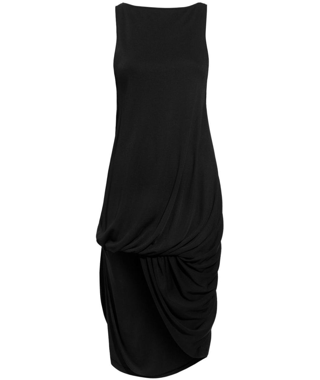 JACQUEMUS Черное полиэстеровое повседневное платье, фото 1