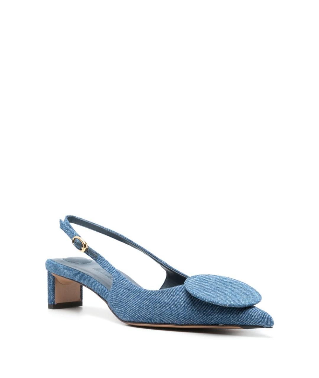 JACQUEMUS Синие туфли, фото 4