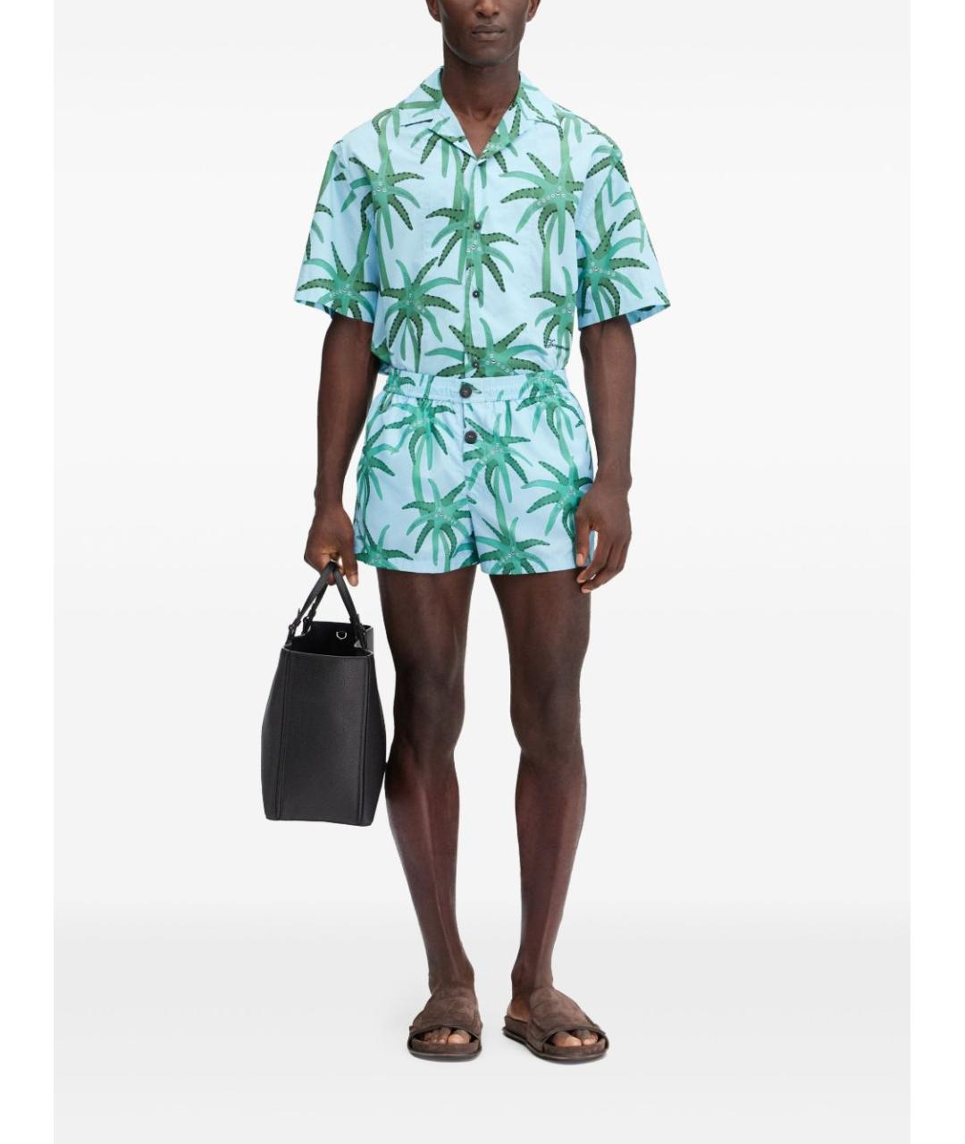 JACQUEMUS Мульти полиэстеровые плавки, фото 4