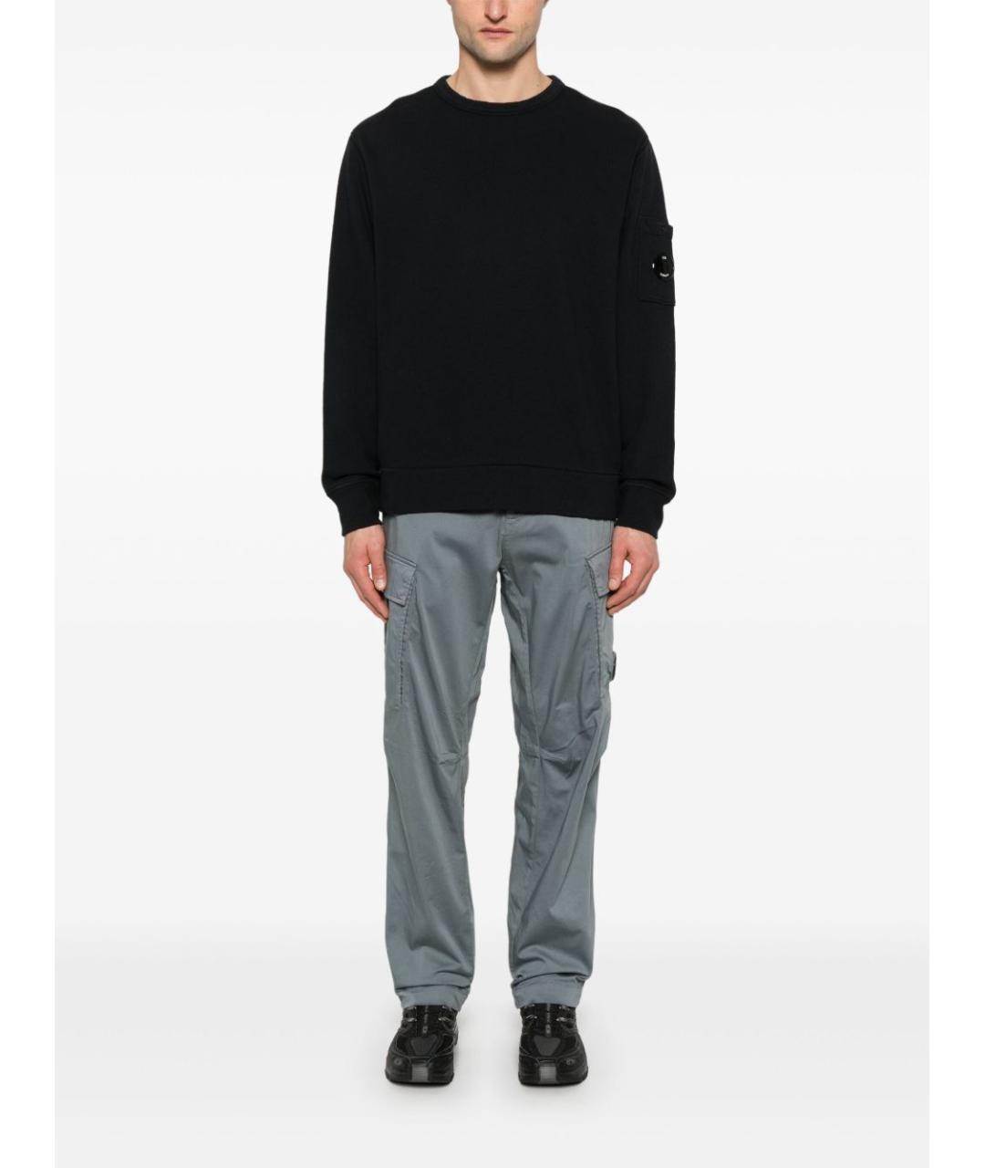 CP COMPANY Темно-синий хлопковый джемпер / свитер, фото 5