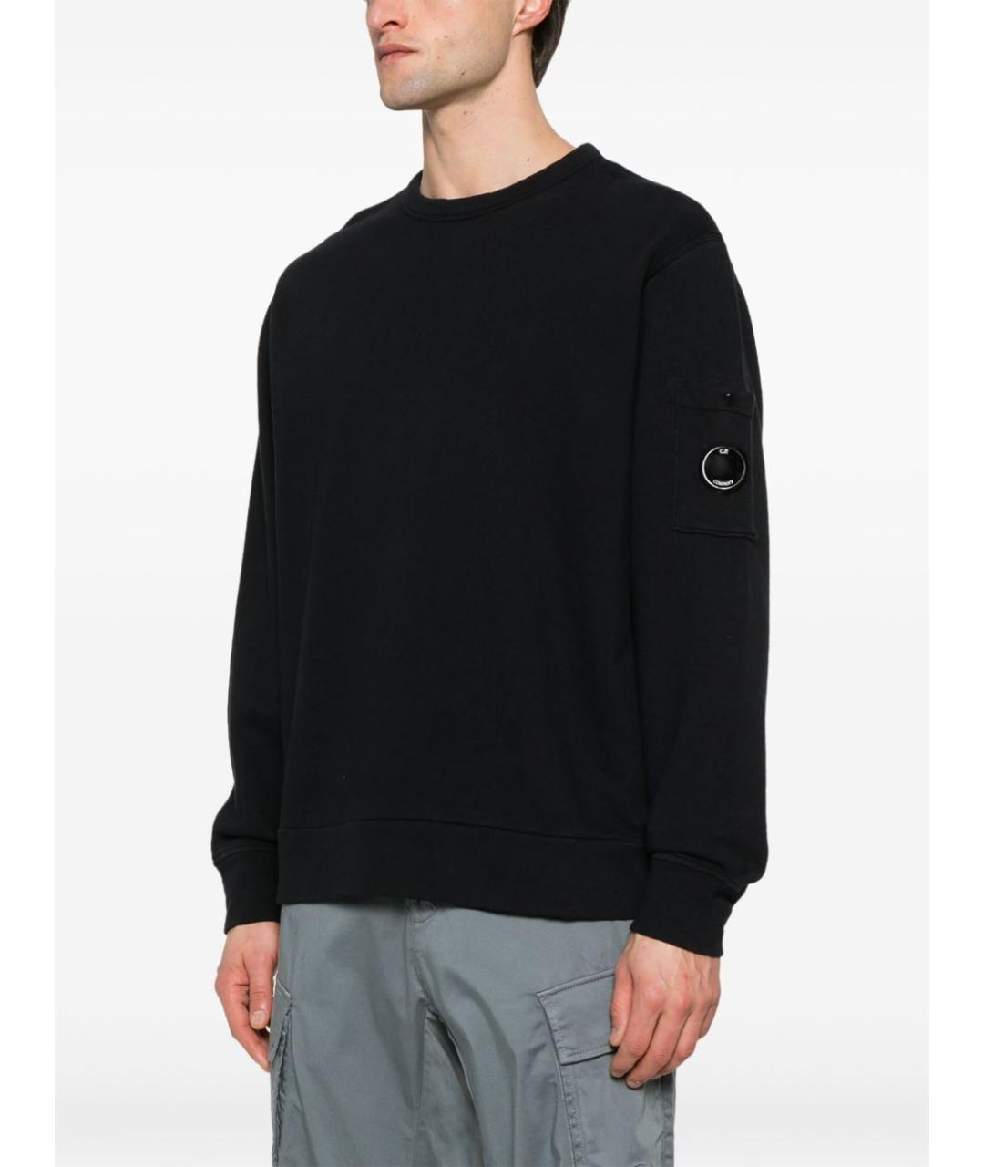 CP COMPANY Темно-синий хлопковый джемпер / свитер, фото 4